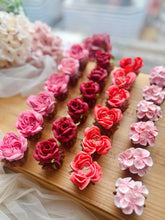 Load image into Gallery viewer, CLASS B 奧斯汀玫瑰,向日葵,櫻花,蝴蝶蘭,牡丹,玫瑰 —Lazy Mini Cupcakes (韓式裱花溫習課程)